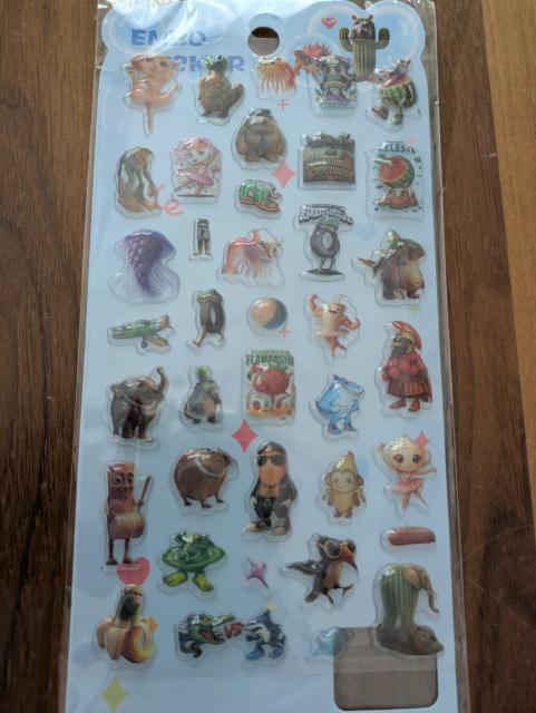 �{���{���h���b�v�V�[���@2�_�Z�b�g�@�C�^���A���u���C�����b�g�@�g�D���g�D���g�D���T�[�t���@���J�� EMBO STICKER �� �C���e���A/���C�t�� 