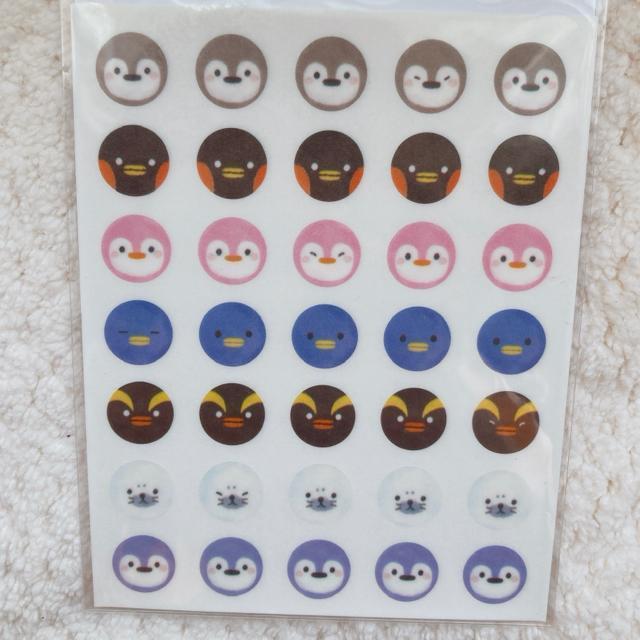 新品 まんまる ペンギン マステ素材 シール ステッカー デコ コラージュ シール帳 N2m < インテリア/ライフ 新品 まんまる ペンギン マステ素材 シール ステッカー デコ コラージュ シール帳 N2m < インテリア/ライフの