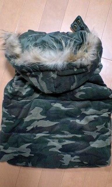 ★ちびギャルちびメン★新品★ミリタリーファーノースリパーカ < キッズ/ベビー  ★ちびギャルちびメン★新品★ミリタリーファーノースリパーカ < キッズ/ベビーの