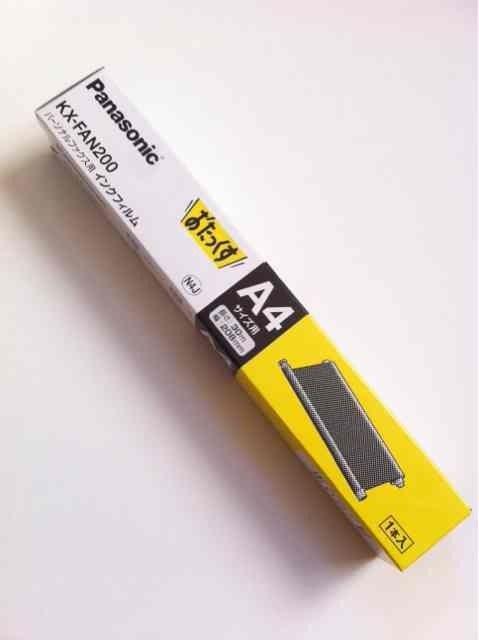 新品★Panasonic おたっくす FAX用インクフィルム KX-FAN200 < 家電/AV  新品★Panasonic おたっくす FAX用インクフィルム KX-FAN200  < 家電/AVの