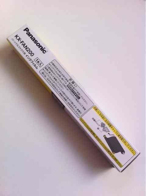 新品★Panasonic おたっくす FAX用インクフィルム KX-FAN200 < 家電/AV  新品★Panasonic おたっくす FAX用インクフィルム KX-FAN200 < 家電/AVの