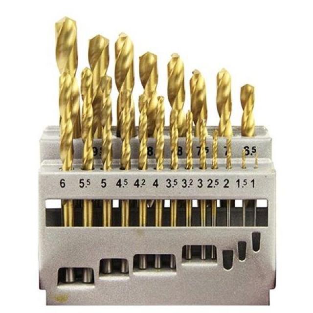 鉄工用ドリルセット チタンコーティング 丸軸 21本組 < ペット/手芸/園芸 鉄工用ドリルセット チタンコーティング 丸軸 21本組 < ペット/手芸/園芸の