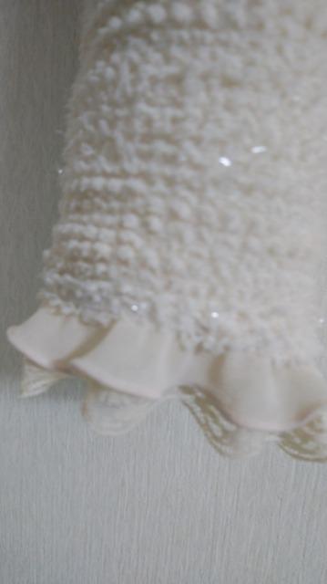 フリル&背面リボン風生成ラメニットボレロ◆クラシカル/姫系◆セット割 < ブランド フリル&背面リボン風生成ラメニットボレロ◆クラシカル/姫系◆セット割 < ブランドの