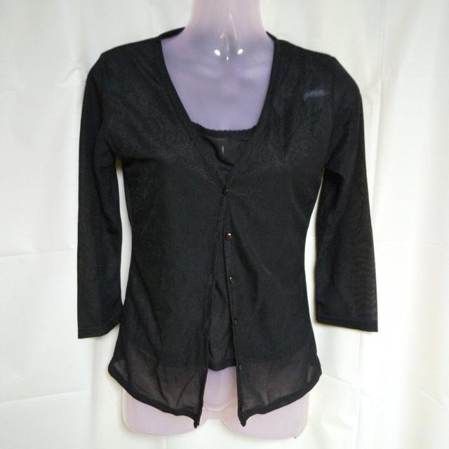 NICE CLAUP★透けキャミ&カーディガン★中古品 < ブランド  NICE CLAUP★透けキャミ&カーディガン★中古品 < ブランドの