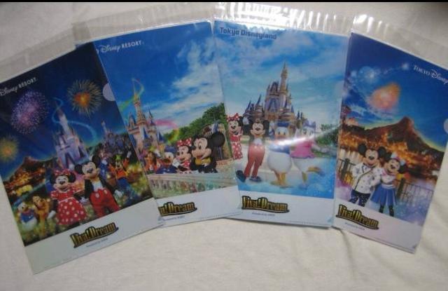 KIRIN 東京ディズニー リゾート A4クリアファイル 全4種セット ディズニーランド ディズニーシー キリン イオン < アニメ/コミック/キャラクター  KIRIN 東京ディズニー リゾート A4クリアファイル 全4種セット ディズニーランド ディズニーシー キリン イオン  < アニメ/コミック/キャラクターの