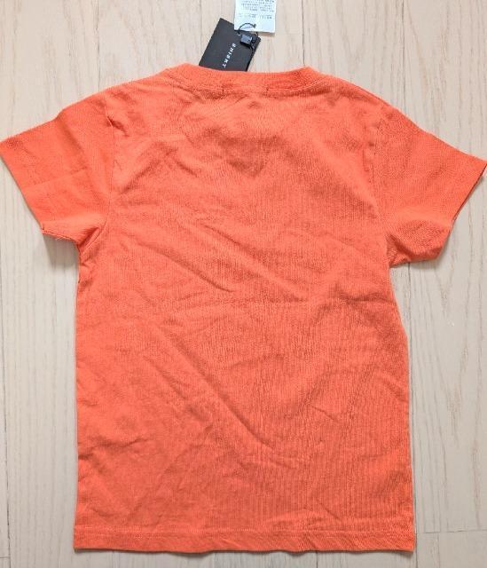 120★SHISKY BY DRIVE★綿100%半袖Tシャツ★オレンジ★新品★送料無料 < キッズ/ベビー  120★SHISKY BY DRIVE★綿100%半袖Tシャツ★オレンジ★新品★送料無料 < キッズ/ベビーの