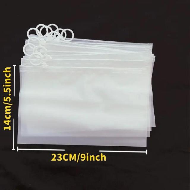 超お買い得390円★大容量 マット仕上げ ジッパー収納バッグ20枚  防水 ポータブル 多用途オーガナイザー 透明ジッパーポーチ < インテリア/ライフ  超お買い得390円★大容量 マット仕上げ ジッパー収納バッグ20枚  防水 ポータブル 多用途オーガナイザー 透明ジッパーポーチ < インテリア/ライフの