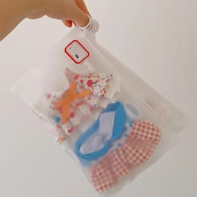 超お買い得390円★大容量 マット仕上げ ジッパー収納バッグ20枚  防水 ポータブル 多用途オーガナイザー 透明ジッパーポーチ < インテリア/ライフ  超お買い得390円★大容量 マット仕上げ ジッパー収納バッグ20枚  防水 ポータブル 多用途オーガナイザー 透明ジッパーポーチ < インテリア/ライフの