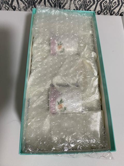 【新品同様】ティファニー ブーケットデミタスペア カップ&ソーサー 食器 4点 < ブランド  【新品同様】ティファニー ブーケットデミタスペア カップ&ソーサー 食器 4点 < ブランドの