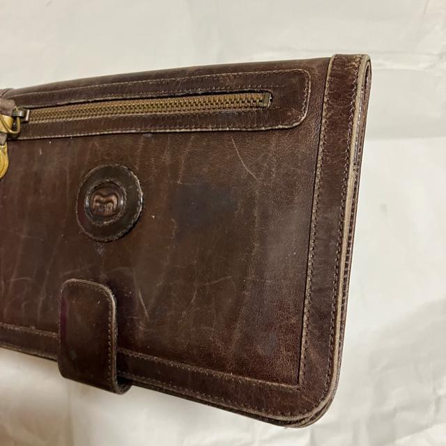 【ヴィンテージ】【mariotti / マリオッティ】 レザー 二つ折り 長財布 < 女性ファッション 【ヴィンテージ】【mariotti / マリオッティ】 レザー 二つ折り 長財布 < 女性ファッションの