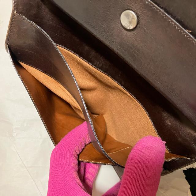 【ヴィンテージ】【mariotti / マリオッティ】 レザー 二つ折り 長財布 < 女性ファッション 【ヴィンテージ】【mariotti / マリオッティ】 レザー 二つ折り 長財布 < 女性ファッションの