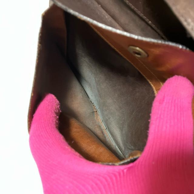 【ヴィンテージ】【mariotti / マリオッティ】 レザー 二つ折り 長財布 < 女性ファッション 【ヴィンテージ】【mariotti / マリオッティ】 レザー 二つ折り 長財布 < 女性ファッションの