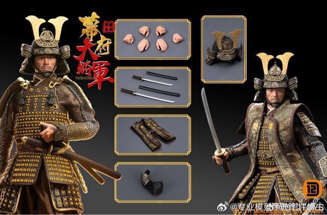 D12toys DA001wSHOGUN RxƍN 1/12tBMATokugawa Ieyasu ^cLV   zr[ 