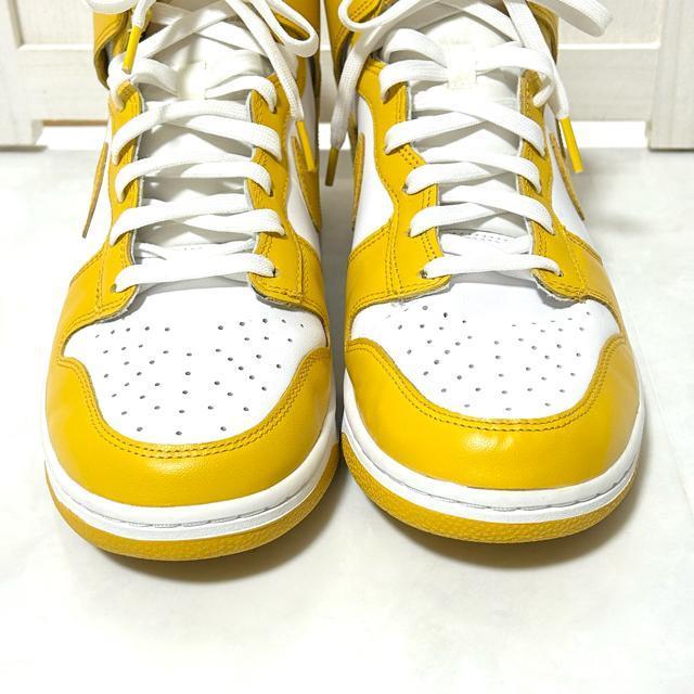 NIKE WMNS DUNK HIGH "DARK SULFUR" 28.5  uh 