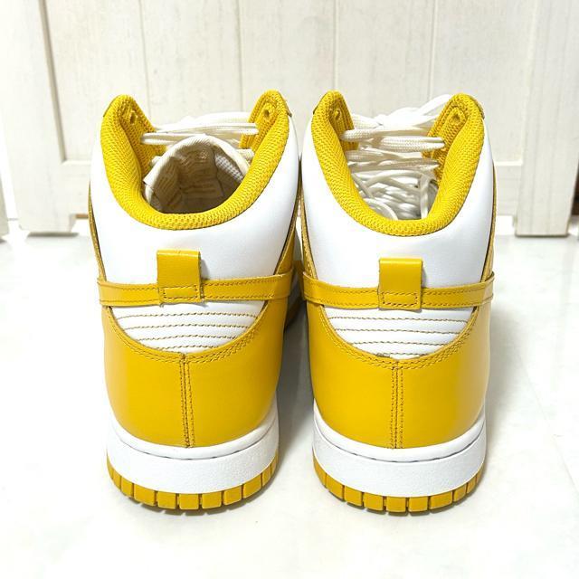 NIKE WMNS DUNK HIGH "DARK SULFUR" 28.5  uh 