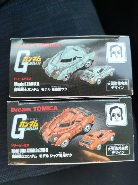 トミカ ガンダム シャア専用ザクと量産型ザク 未開封新品 < ホビー トミカ ガンダム シャア専用ザクと量産型ザク 未開封新品 < ホビーの