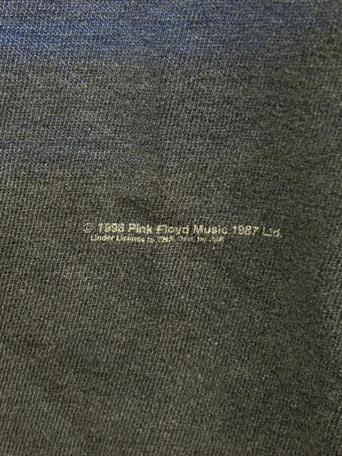  90s Pink Floyd vintage TVc XL F.closet  jt@bV 