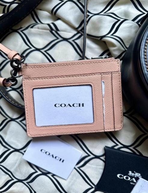 COACH �R�[�` �~�j �X�L�j�[ ID�P�[�X �J�[�h�P�[�X �p�X�P�[�X �x�[�W���s���N ���U�[ �� �u�����h�� 