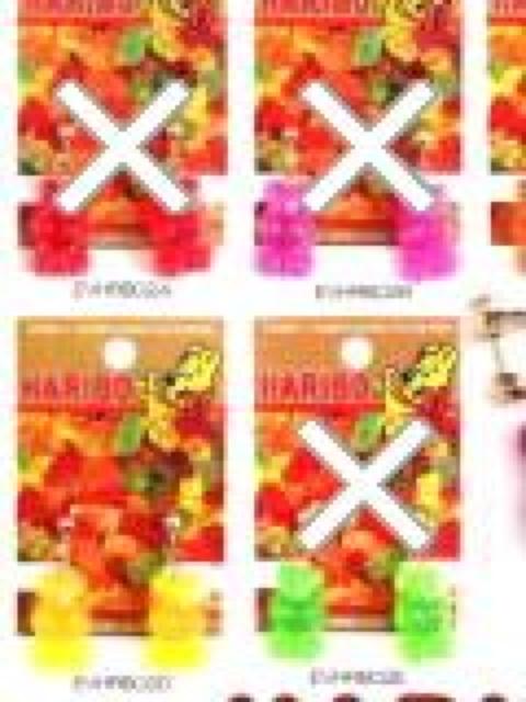 HARIBO・ハリボーベアグミ風チャームイヤリング。イエロー < 女性アクセサリー/時計  HARIBO・ハリボーベアグミ風チャームイヤリング。イエロー < 女性アクセサリー/時計の