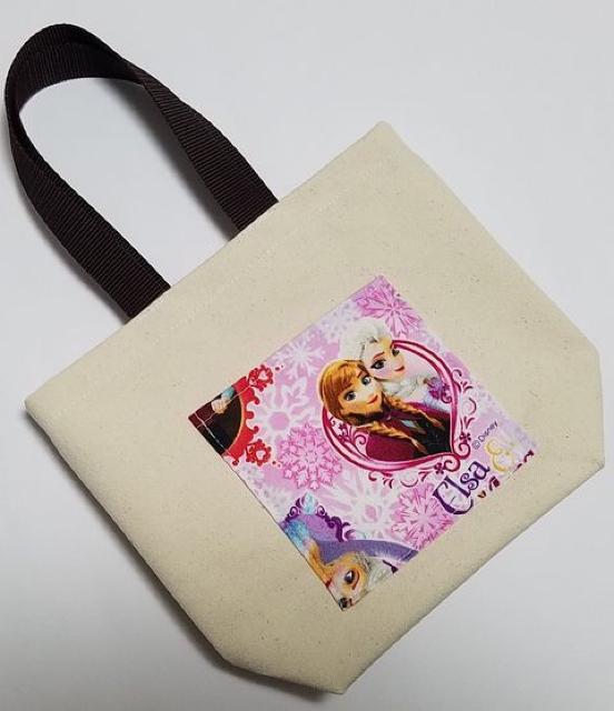 【期間限定】★ TB5 アナ雪 トートバッグ (^o^)帆布生地 ハンドメイド < キッズ/ベビー 【期間限定】★ TB5 アナ雪 トートバッグ (^o^)帆布生地 ハンドメイド < キッズ/ベビーの