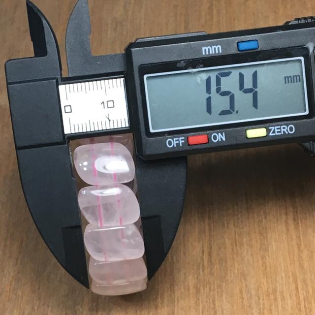 《No.083》天然石ローズクォーツ バングル 内径17.5cm < 女性アクセサリー/時計  《No.083》天然石ローズクォーツ バングル 内径17.5cm < 女性アクセサリー/時計の