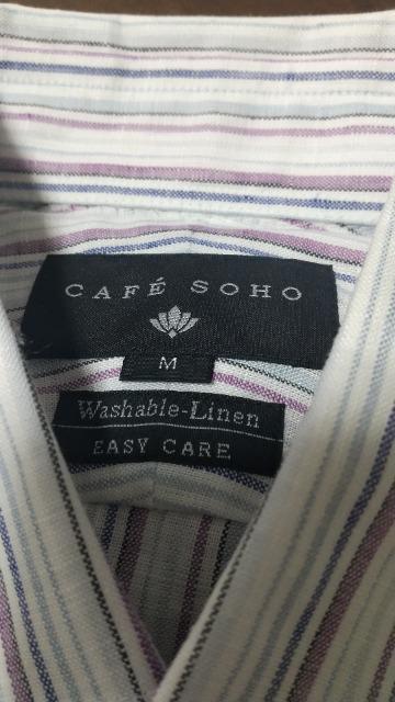 ストライプのシャツ★Mサイズ★美品です! < 男性ファッション  ストライプのシャツ★Mサイズ★美品です! < 男性ファッションの