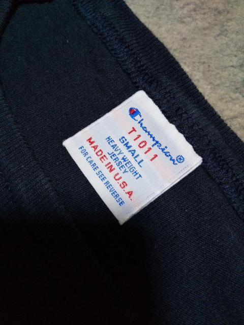 Champion チャンピオン T1011 ラグラン 七分袖Tシャツ カットソー Sサイズ ブラック 黒 USA製 長袖Tシャツ < ブランド  Champion チャンピオン T1011 ラグラン 七分袖Tシャツ カットソー Sサイズ ブラック 黒 USA製 長袖Tシャツ < ブランドの