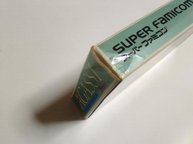 SFC/【何箱でも送料600円!!】アンドレ・アガシ テニス≪匿名配送≫〈メンテ済み〉【箱・説明書付き】★電池OK★↓ご落札価格↓ < ゲーム本体/ソフト  SFC/【何箱でも送料600円!!】アンドレ・アガシ テニス≪匿名配送≫〈メンテ済み〉【箱・説明書付き】★電池OK★↓ご落札価格↓ < ゲーム本体/ソフトの