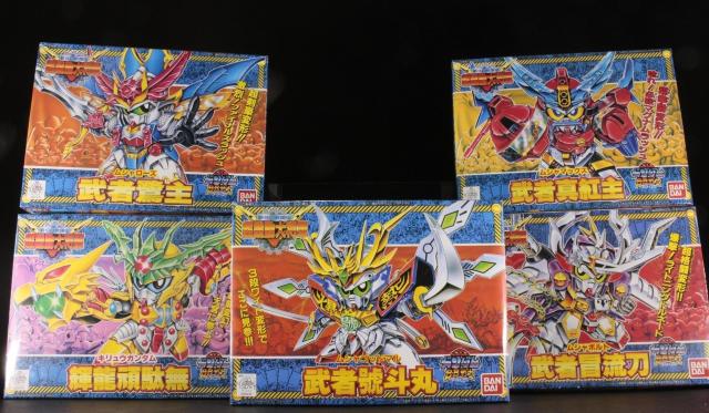 未組立 SDガンダム 機動武神天鎧王&闘覇五人衆 < ホビー  未組立 SDガンダム 機動武神天鎧王&闘覇五人衆 < ホビーの