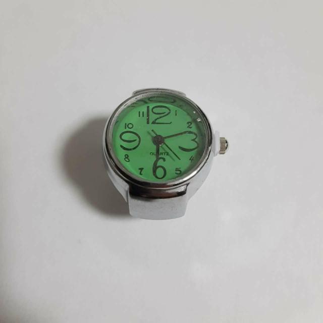 新品 未使用 指輪 時計 シンプル 9色対応 緑 < 男性アクセサリー/時計  新品 未使用 指輪 時計 シンプル 9色対応 緑 < 男性アクセサリー/時計の