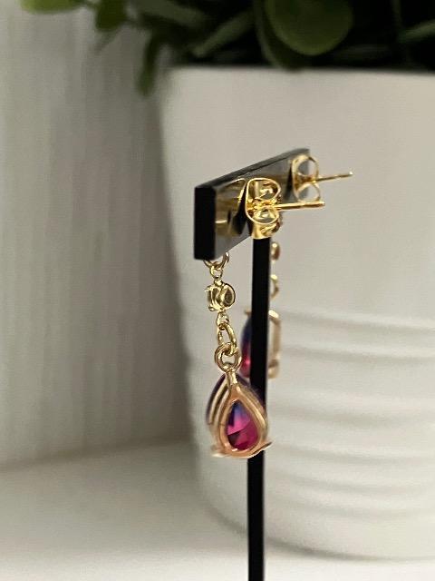 イヤリングに変更可能 ハンドメイド しずくのチャームを使用したピアス < 女性ファッション  イヤリングに変更可能 ハンドメイド しずくのチャームを使用したピアス < 女性ファッションの