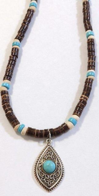 ココナッツターコイズネックレス☆メンズ・レディースネックレス   夏ネックレス   ターコイズネックレス  ウッドネックレス < 女性アクセサリー/時計  ココナッツターコイズネックレス☆メンズ・レディースネックレス   夏ネックレス   ターコイズネックレス  ウッドネックレス  < 女性アクセサリー/時計の