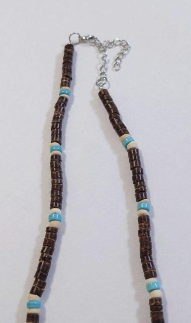 ココナッツターコイズネックレス☆メンズ・レディースネックレス   夏ネックレス   ターコイズネックレス  ウッドネックレス < 女性アクセサリー/時計  ココナッツターコイズネックレス☆メンズ・レディースネックレス   夏ネックレス   ターコイズネックレス  ウッドネックレス < 女性アクセサリー/時計の