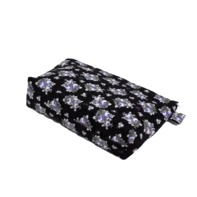 【21p幅】◆ANNA SUI◆アナスイ◆紫薔薇×黒地◆ファスナーポーチ < 女性ファッション 【21p幅】◆ANNA SUI◆アナスイ◆紫薔薇×黒地◆ファスナーポーチ < 女性ファッションの