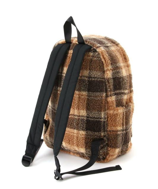 BABY MILO FAUX FUR CHECK MEDIUM BACKPACK^xr[}CtFCNt@[`FbNobNpbN  uh 