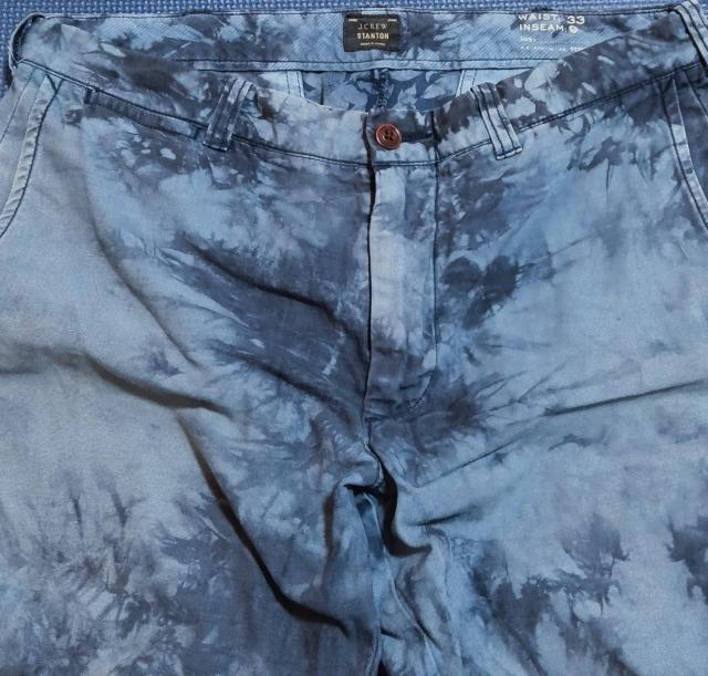 J.CREW STANTON タイダイ柄 ショートパンツ サイズ33 青 ブルー 紺色 ネイビー ジェイクルー ハーフパンツ 中古 < 男性ファッション  J.CREW STANTON タイダイ柄 ショートパンツ サイズ33 青 ブルー 紺色 ネイビー ジェイクルー ハーフパンツ 中古 < 男性ファッションの