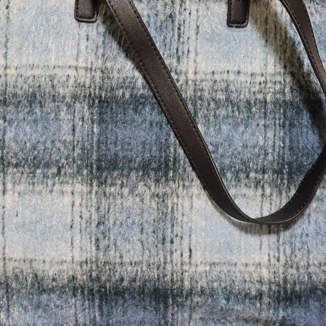 AFTERNOONTEA 青系チェック柄トートバッグ < 女性ファッション AFTERNOONTEA 青系チェック柄トートバッグ < 女性ファッションの