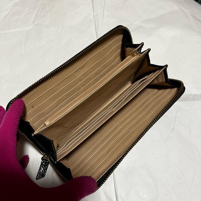 【クロコダイル】【エキゾチックレザー】 ラウンドファスナー / 長財布 / 黒 < 女性ファッション 【クロコダイル】【エキゾチックレザー】 ラウンドファスナー / 長財布 / 黒 < 女性ファッションの