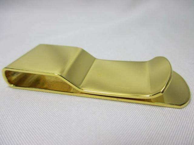 未使用品 バーバリー マネークリップ ゴールドカラー < ブランド 未使用品 バーバリー マネークリップ ゴールドカラー < ブランドの