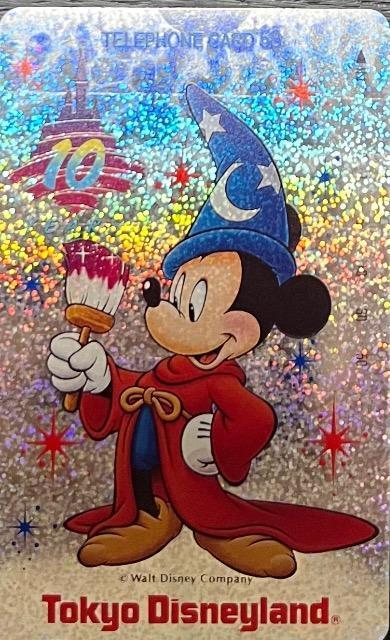 ディズニーランド10周年 ミッキーマウス テレフォンカード50度数 < チケット/金券 ディズニーランド10周年 ミッキーマウス テレフォンカード50度数 < チケット/金券の