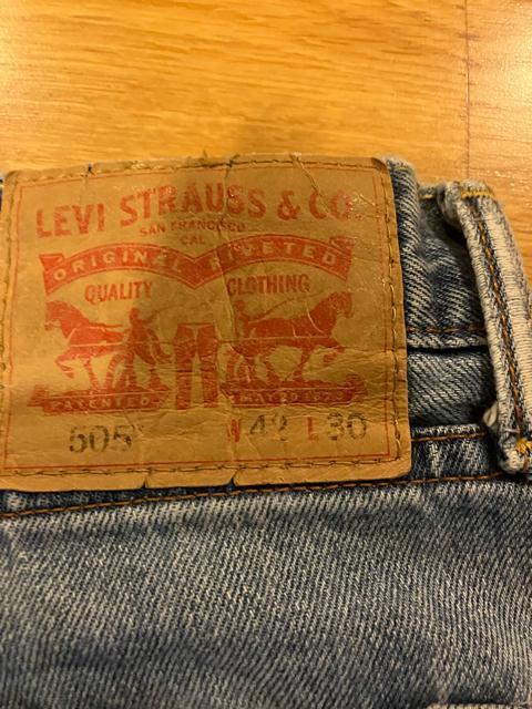 LEVI�fS ���[�o�C�X 505�X�g���[�g�f�j�� �傫��sizeW42 used �� �u�����h�� 