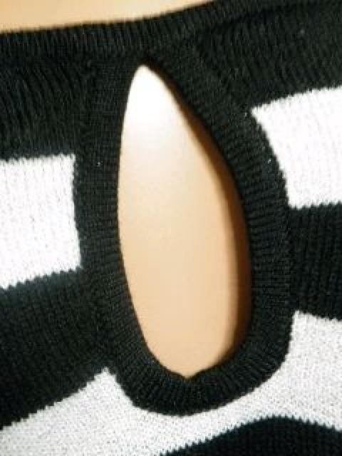 【CECIL McBEE/セシルマクビー】ボーダー柄ラメ入★ドルマンニットワンピ < ブランド 【CECIL McBEE/セシルマクビー】ボーダー柄ラメ入★ドルマンニットワンピ < ブランドの