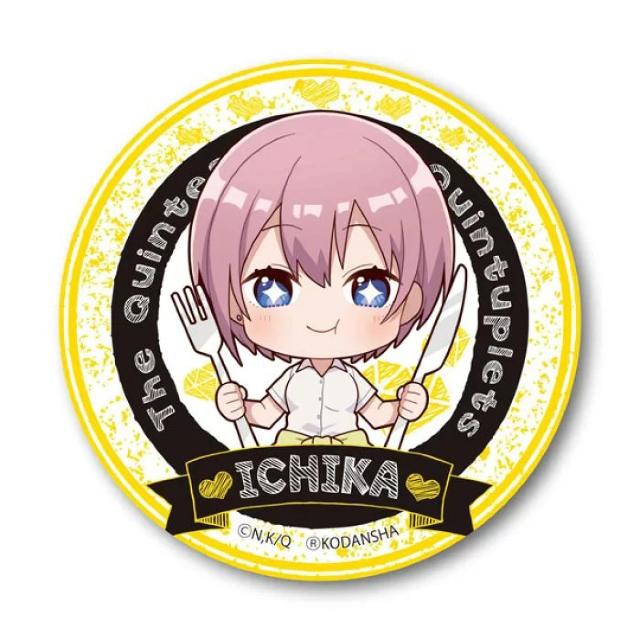 送料無料!五等分の花嫁 ごちきゃら 缶バッジ 中野一花 < アニメ/コミック/キャラクター  送料無料!五等分の花嫁 ごちきゃら 缶バッジ 中野一花  < アニメ/コミック/キャラクターの