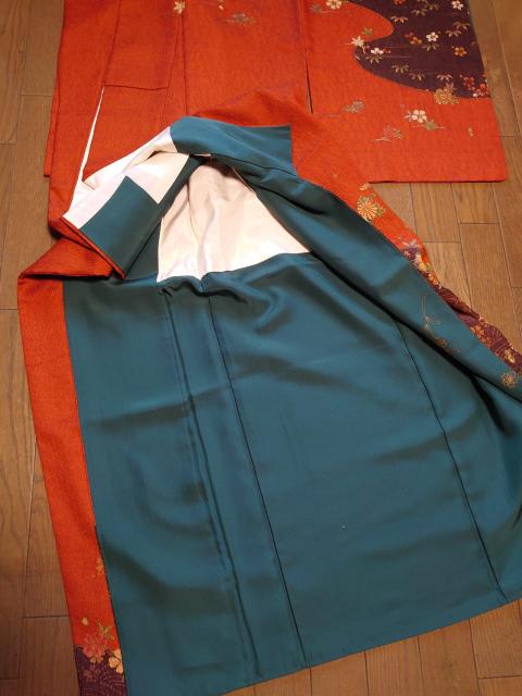 §USED、訪問着、金彩、立波草花文 < 女性ファッション  §USED、訪問着、金彩、立波草花文 < 女性ファッションの