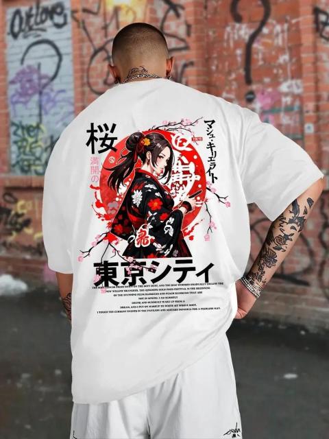 超お買い得1190円★メンズ アニメ ガールズとサクラ パターン Tシャツ USAサイズS(日本サイズL相当) < 男性ファッション  超お買い得1190円★メンズ アニメ ガールズとサクラ パターン Tシャツ USAサイズS(日本サイズL相当) < 男性ファッションの