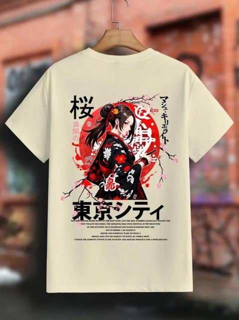 超お買い得1190円★メンズ アニメ ガールズとサクラ パターン Tシャツ USAサイズS(日本サイズL相当) < 男性ファッション  超お買い得1190円★メンズ アニメ ガールズとサクラ パターン Tシャツ USAサイズS(日本サイズL相当) < 男性ファッションの