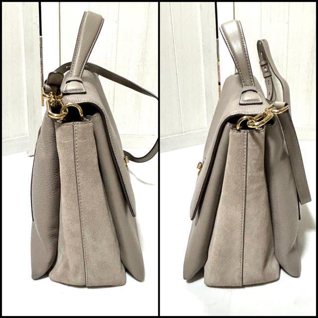 TORY BURCH トリーバーチ ラージ 2wayバッグ グレージュ < ブランド  TORY BURCH トリーバーチ ラージ 2wayバッグ グレージュ < ブランドの