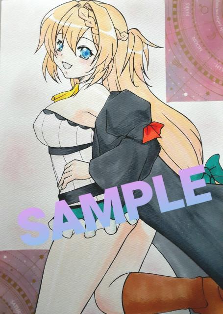 自作イラストB5 スライム倒して300年〜/アズサ < アニメ/コミック/キャラクター  自作イラストB5 スライム倒して300年〜/アズサ < アニメ/コミック/キャラクターの