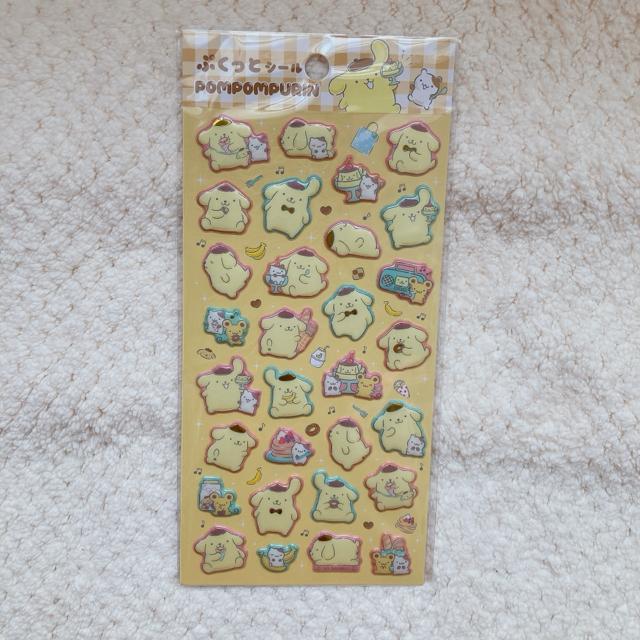 新品 ぷくっとシール ステッカー サンリオ ポムポムプリン デコ コラージュ シール帳 N2m < インテリア/ライフ 新品 ぷくっとシール ステッカー サンリオ ポムポムプリン デコ コラージュ シール帳 N2m < インテリア/ライフの