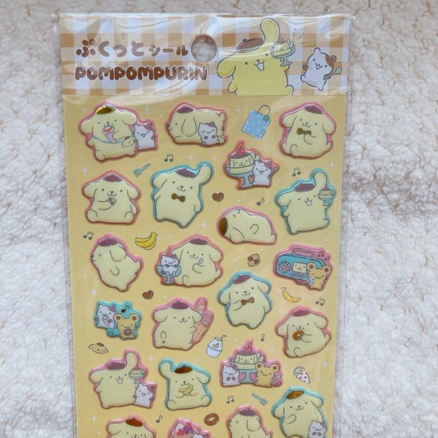 新品 ぷくっとシール ステッカー サンリオ ポムポムプリン デコ コラージュ シール帳 N2m < インテリア/ライフ 新品 ぷくっとシール ステッカー サンリオ ポムポムプリン デコ コラージュ シール帳 N2m < インテリア/ライフの
